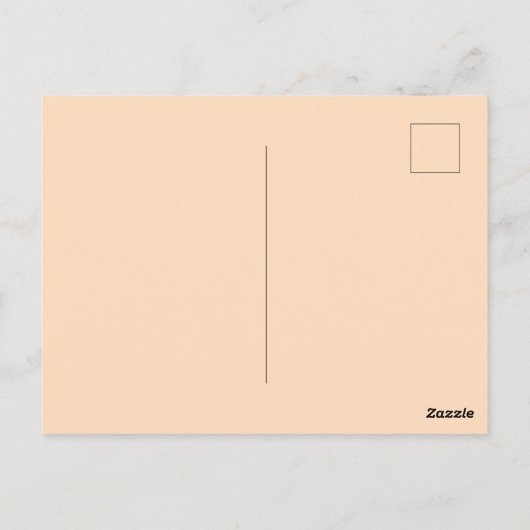 Carte postale bon thanksgiving (Dos)