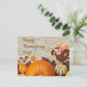 Carte Postale Bon thanksgiving (Debout devant)