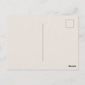 Carte postale bon thanksgiving (Dos)