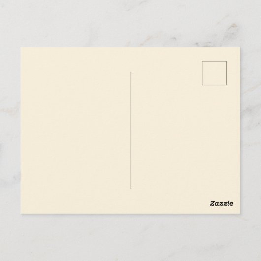 Carte postale bon thanksgiving (Dos)