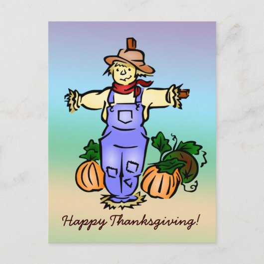 Carte postale bon thanksgiving (Devant)