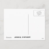 Carte postale bon thanksgiving CABINE (Dos)