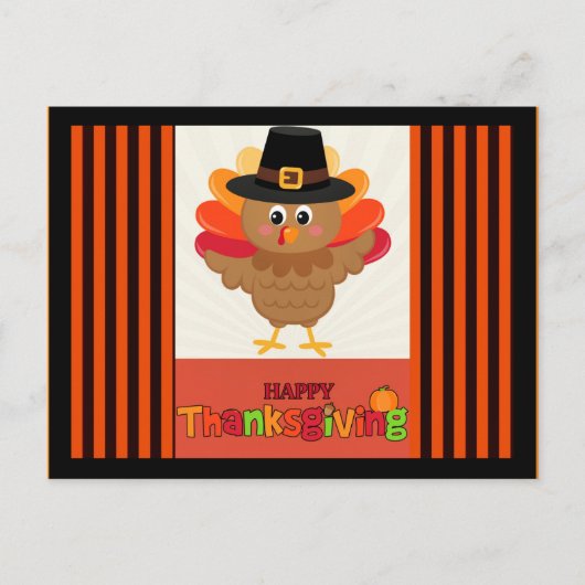 Carte Postale bon thanksgiving de M. Turquie (Devant)