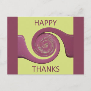 Carte Postale Bon thanksgiving Jovely Extraordinaire Text Art De