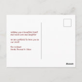 Carte Postale Bon thanksgiving Whimsgiving sur mesure (Dos)