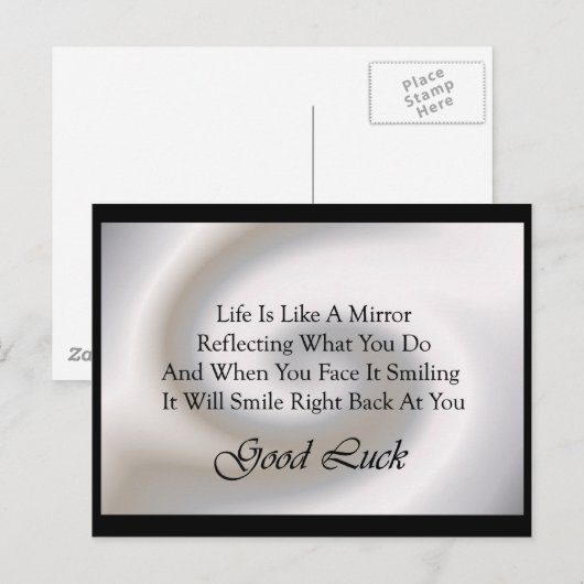 Carte Postale Bon Verset (Devant / Derrière)