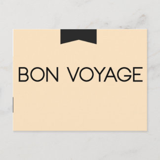 CARTE POSTALE BON VOYAGE