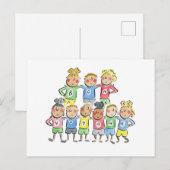 Carte Postale Bon Voyage (Devant / Derrière)