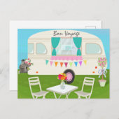 Carte Postale Bon Voyage (Devant / Derrière)