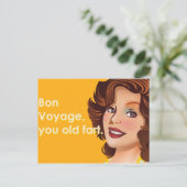 Carte Postale Bon Voyage Vieux Pique (Debout devant)