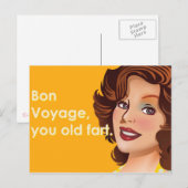 Carte Postale Bon Voyage Vieux Pique (Devant / Derrière)
