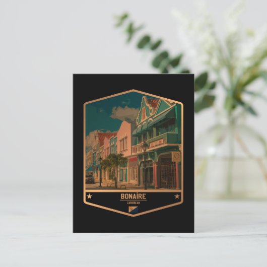 Carte Postale Bonaire (Debout devant)