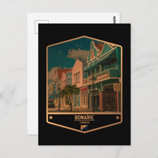 Carte Postale Bonaire (Devant / Derrière)