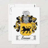 Carte Postale Bonanno Family Crest (Devant / Derrière)