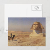 Carte Postale Bonaparte Avant Le Sphinx (Devant / Derrière)