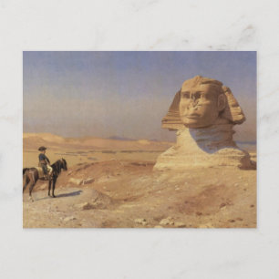 Carte Postale Bonaparte Avant Le Sphinx