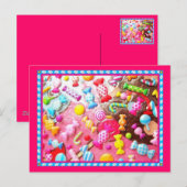 Carte Postale bonbon (Devant / Derrière)