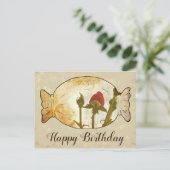 Carte Postale Bonbon de Vintage (Debout devant)