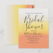 Carte Postale Bonbon d'Halloween à l'aquarelle Réception de mari (Devant / Derrière)