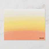 Carte Postale Bonbon d'Halloween à l'aquarelle Réception de mari (Dos)