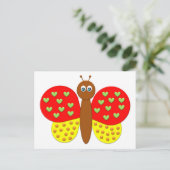 Carte postale BonBon Imaginaire Papillon (Debout devant)