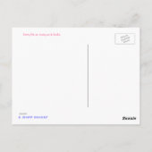 Carte Postale Bonbon pour les yeux (Dos)