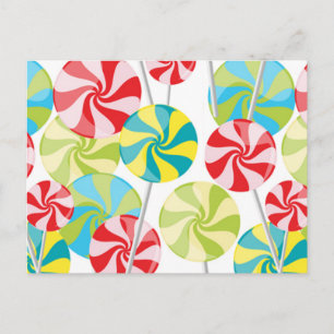 Carte Postale Bonbons