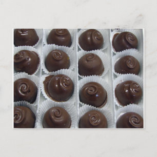 Carte Postale Bonbons au chocolat