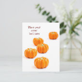 Carte Postale Bonbons citrouilles d'Halloween (Debout devant)