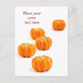 Carte Postale Bonbons citrouilles d'Halloween (Devant)