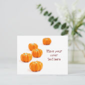 Carte Postale Bonbons citrouilles d'Halloween (Debout devant)