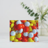 Carte Postale Bonbons colorés (Debout devant)
