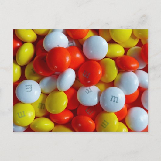 Carte Postale Bonbons colorés (Devant)