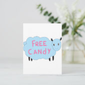 Carte Postale Bonbons Gratuits (Debout devant)