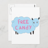 Carte Postale Bonbons Gratuits (Devant / Derrière)