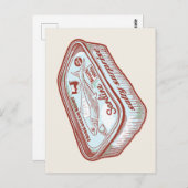 Carte Postale Bonbons pour l'haleine drôles (Devant / Derrière)