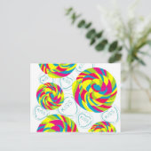 Carte Postale bonbons rétro (Debout devant)