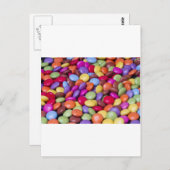 Carte Postale Bonbons sucrés (Devant / Derrière)
