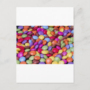 Carte Postale Bonbons sucrés