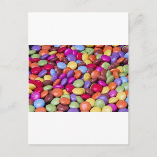 Carte Postale Bonbons sucrés (Devant)