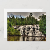 Carte Postale Bond Falls, Michigan (Devant / Derrière)