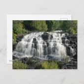 Carte Postale Bond Falls, Paulding, péninsule supérieure du Mich (Devant / Derrière)