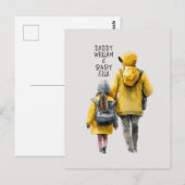 Carte Postale Bond père et fille (Devant / Derrière)