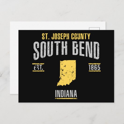 Carte Postale Bond Sud (Devant / Derrière)