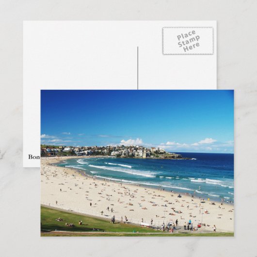Carte postale Bondi Beach (Devant / Derrière)