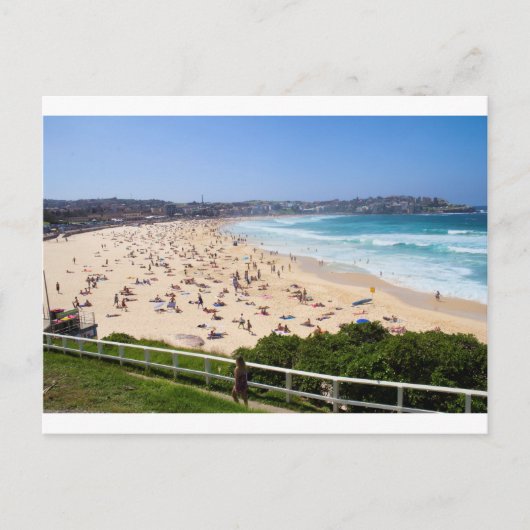 Carte Postale Bondi Beach, Sydney, Australie (Devant)