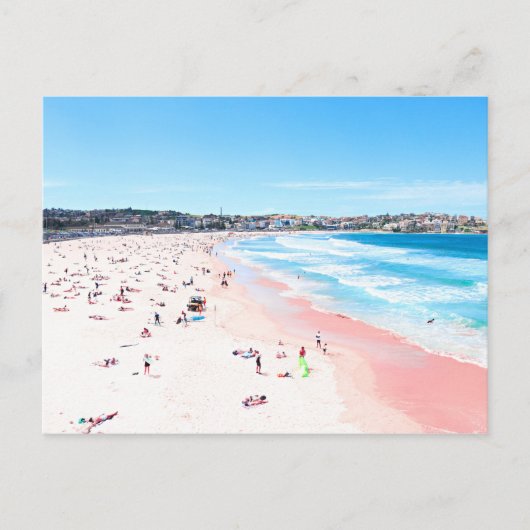 Carte Postale Bondi Beach Sydney Australie (Devant)