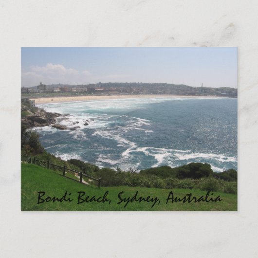 Carte Postale Bondi Beach, Sydney, Australie (Devant)