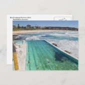 Carte Postale Bondi Icebergs à Bondi Beach (Devant / Derrière)