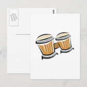 Carte Postale Bongos (Devant / Derrière)
